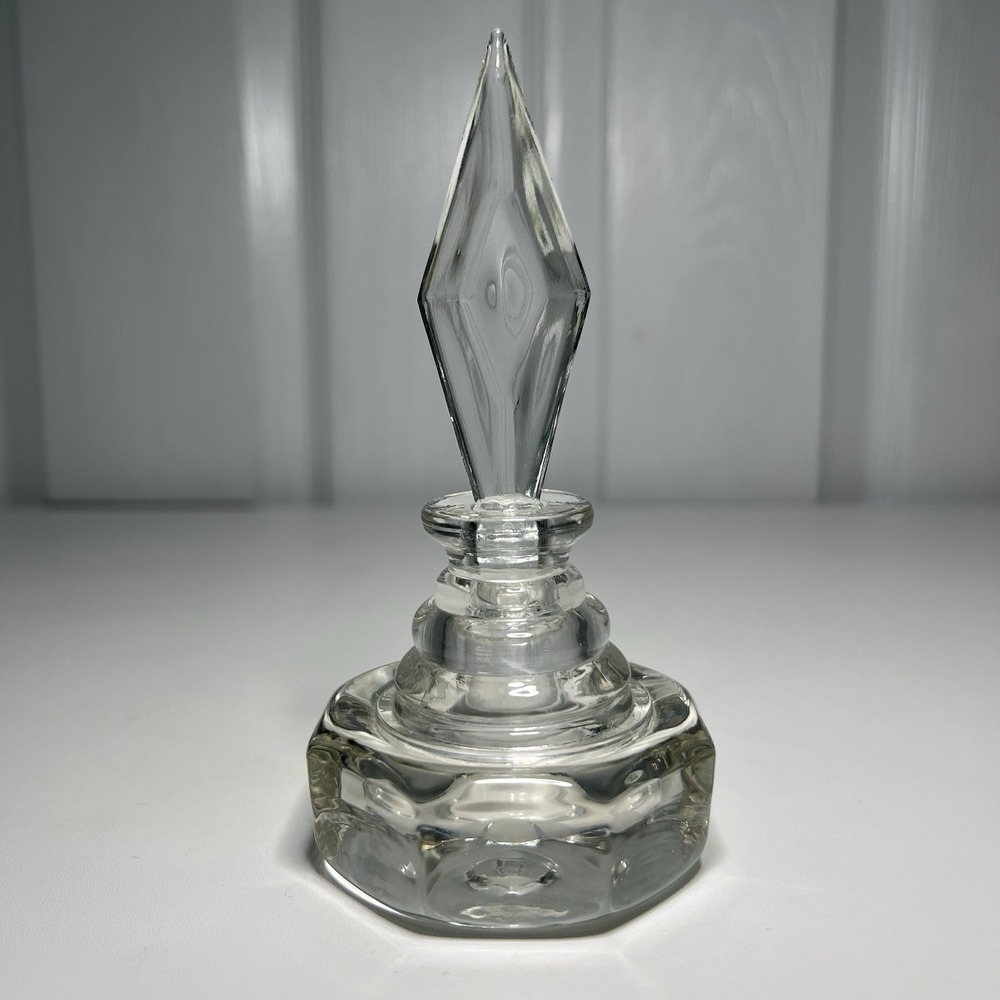 Vintage Octagon Vanity Perfume Bottle Stopper